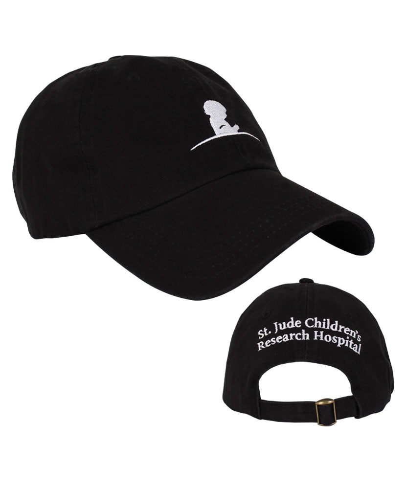 St. Jude Cotton Cap - Black