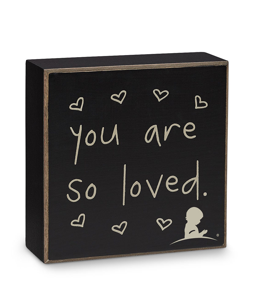 You Are So Loved Box Sign