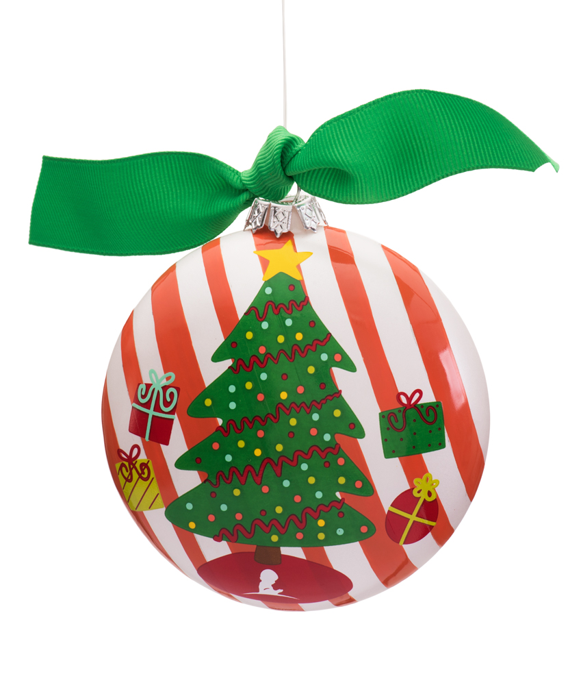 Christmas Tree Disc Ornament