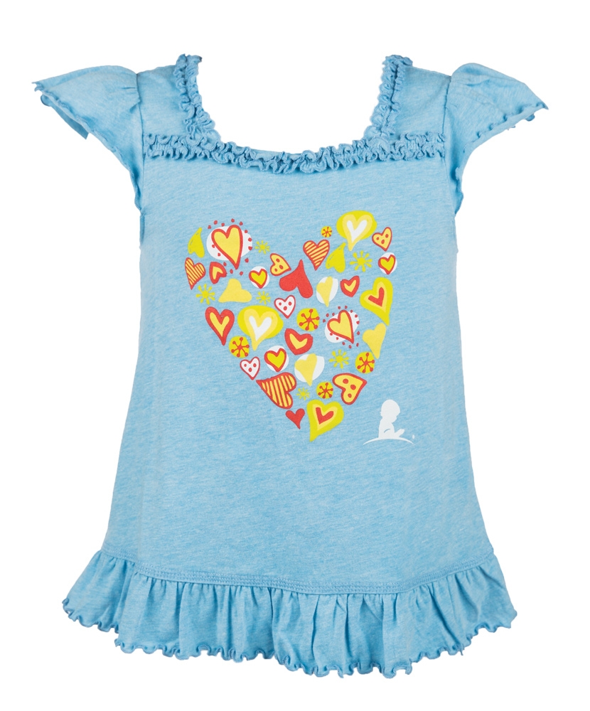Toddler Hearts Collage Tee