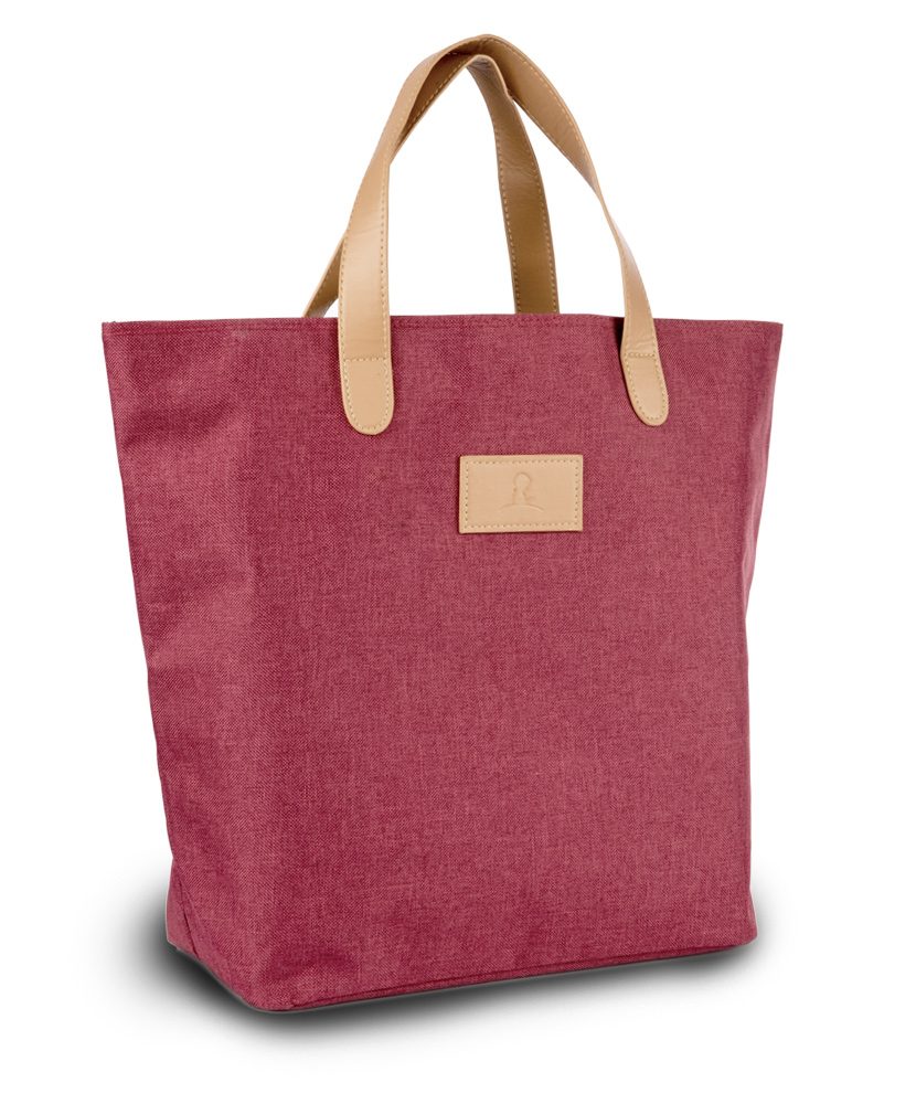 Heathered Red Tote