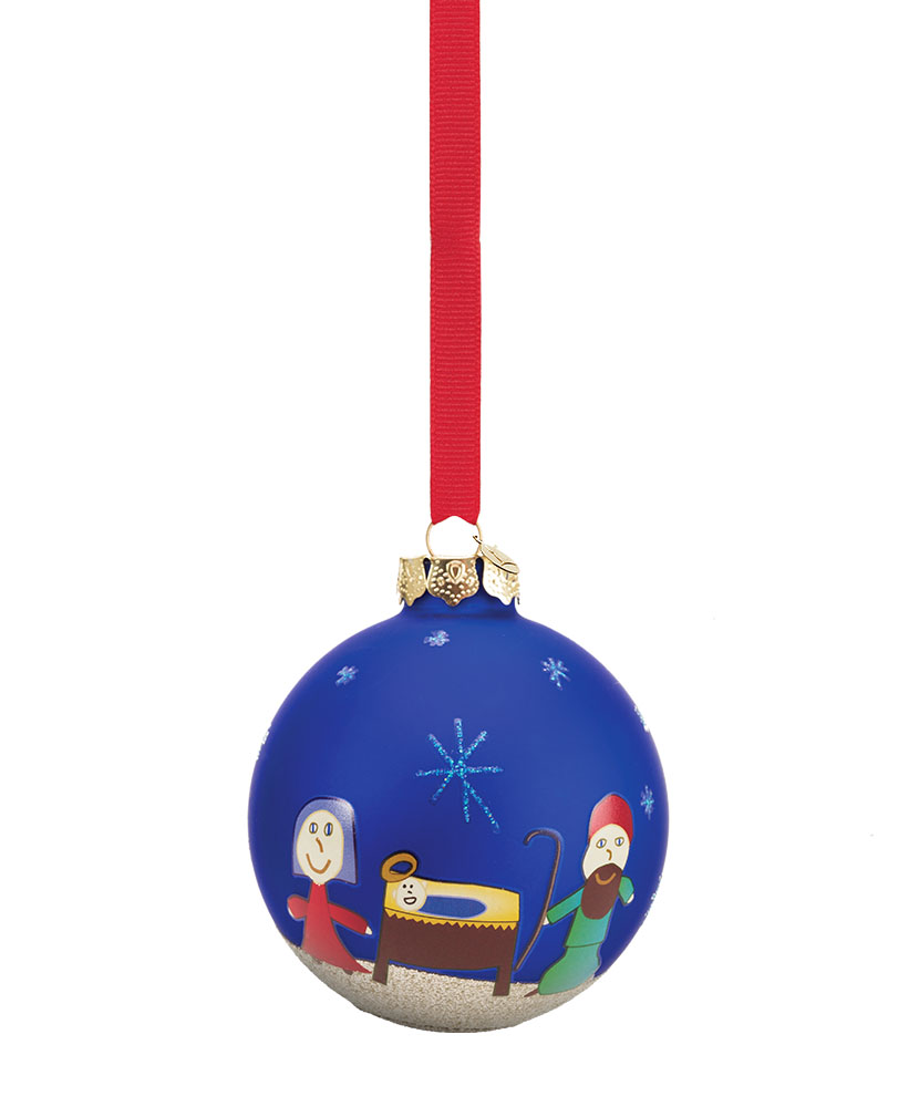 Mary & Joseph 80MM Ornament