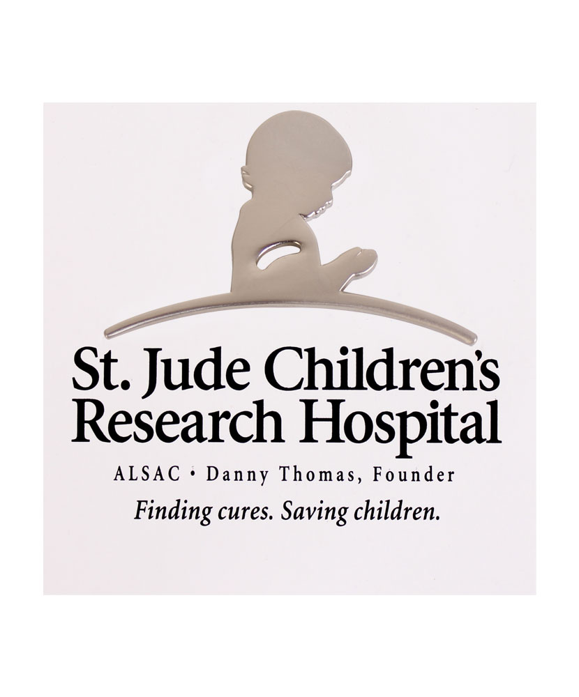 St. Jude Silver Magnetic Lapel Pin