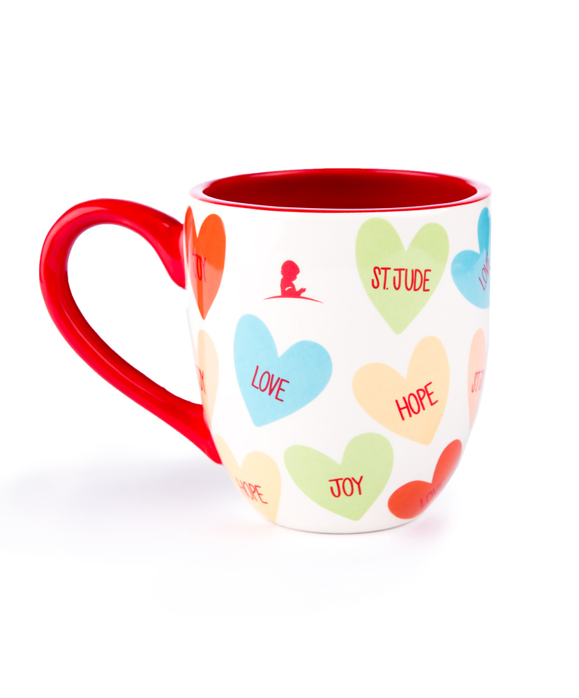 Candy Heart Ceramic Mug