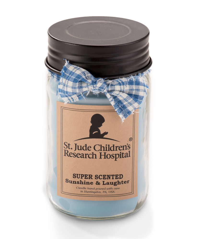 Super Scented Mason Jar Candle - Sunshine