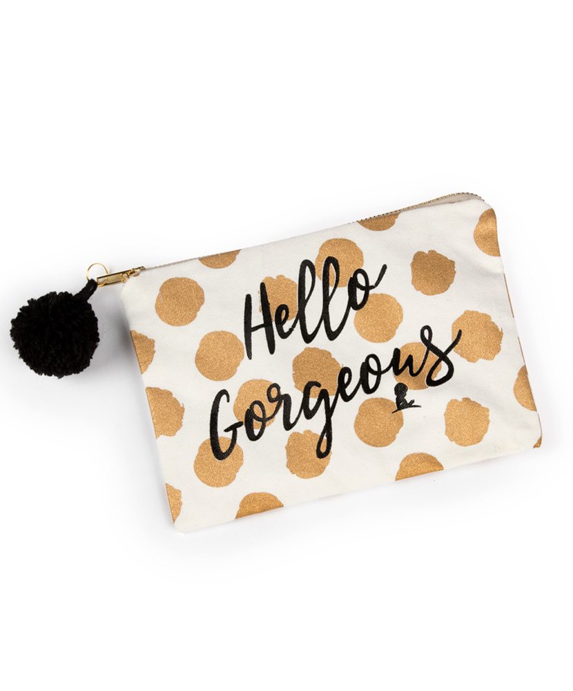 Hello Gorgeous Makeup Bag