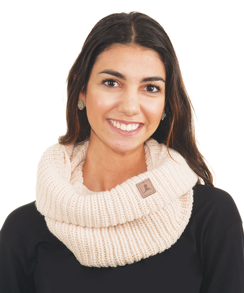 Chunky Knit Infinity Scarf