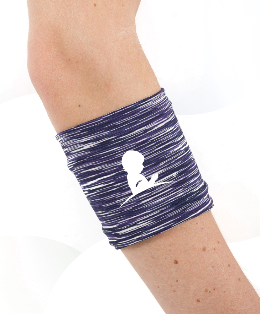 Runners Carry All Wristband - Static Navy