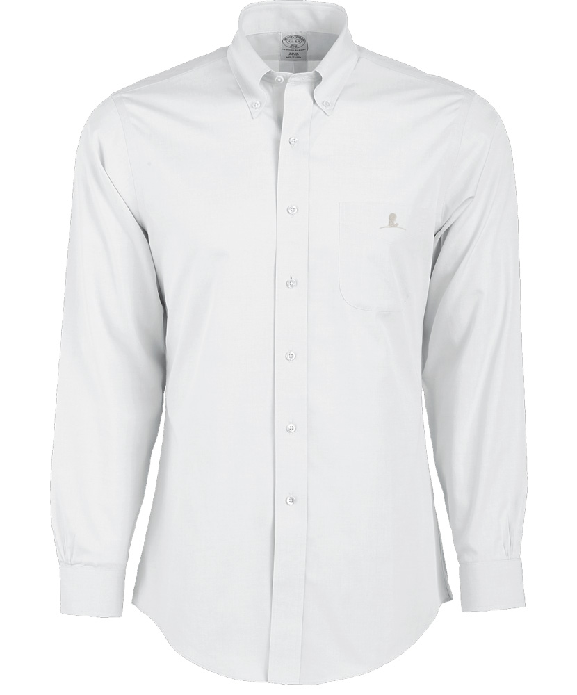 Brooks Brothers Non Iron Dress Shirt - White